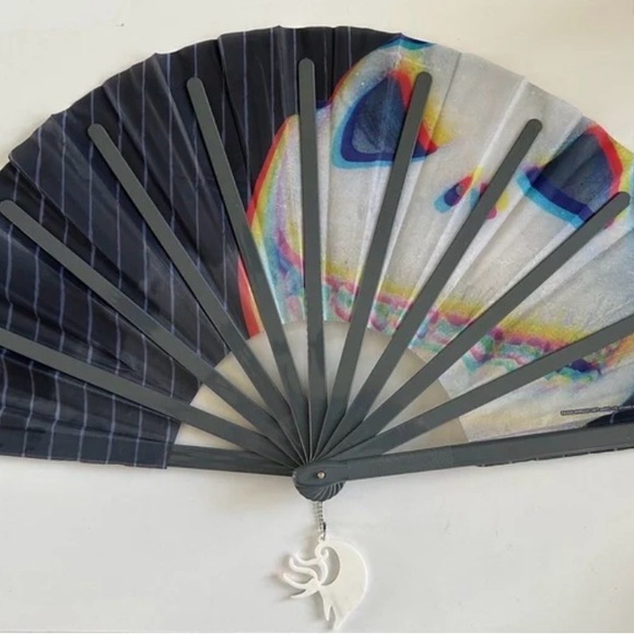 Disney Parks Jack Skellington Fan Disneyland Jumbo 25" Hand Held Nightmare Zero - Picture 8 of 8